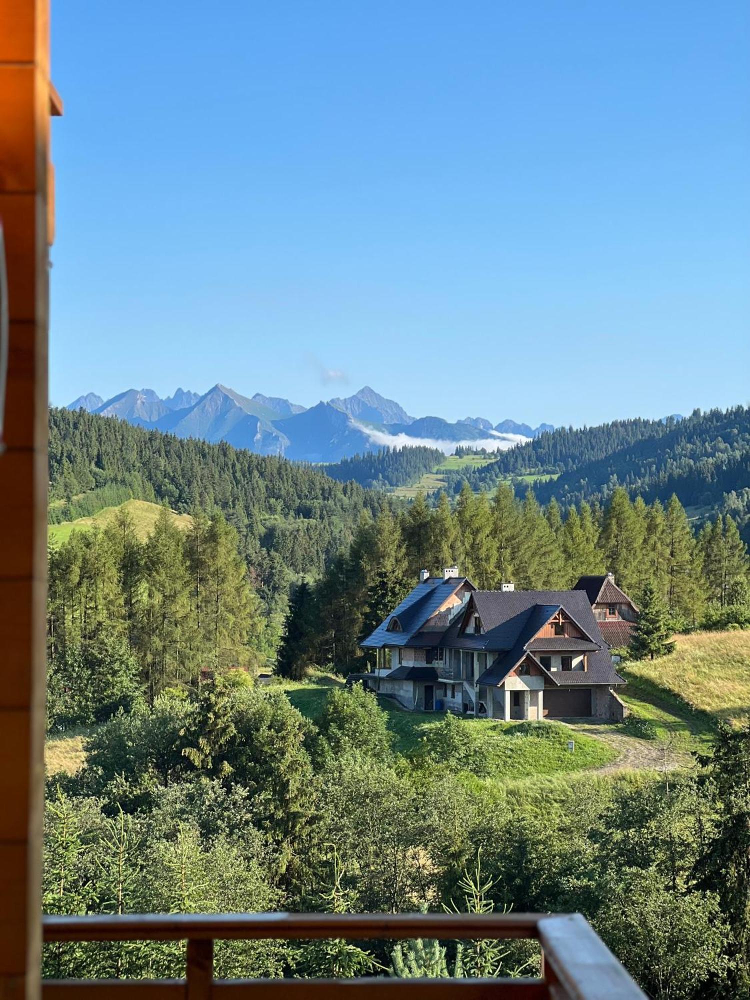 Houten Vakantiewoning "Reisnaarpolen" Royaal Ontbijt, Sauna En Hottub Czarna Góra Eksteriør bilde